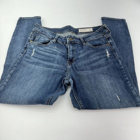 Pistola Distressed Skinny Jeans Blue Size 30 - Picture 1 of 4